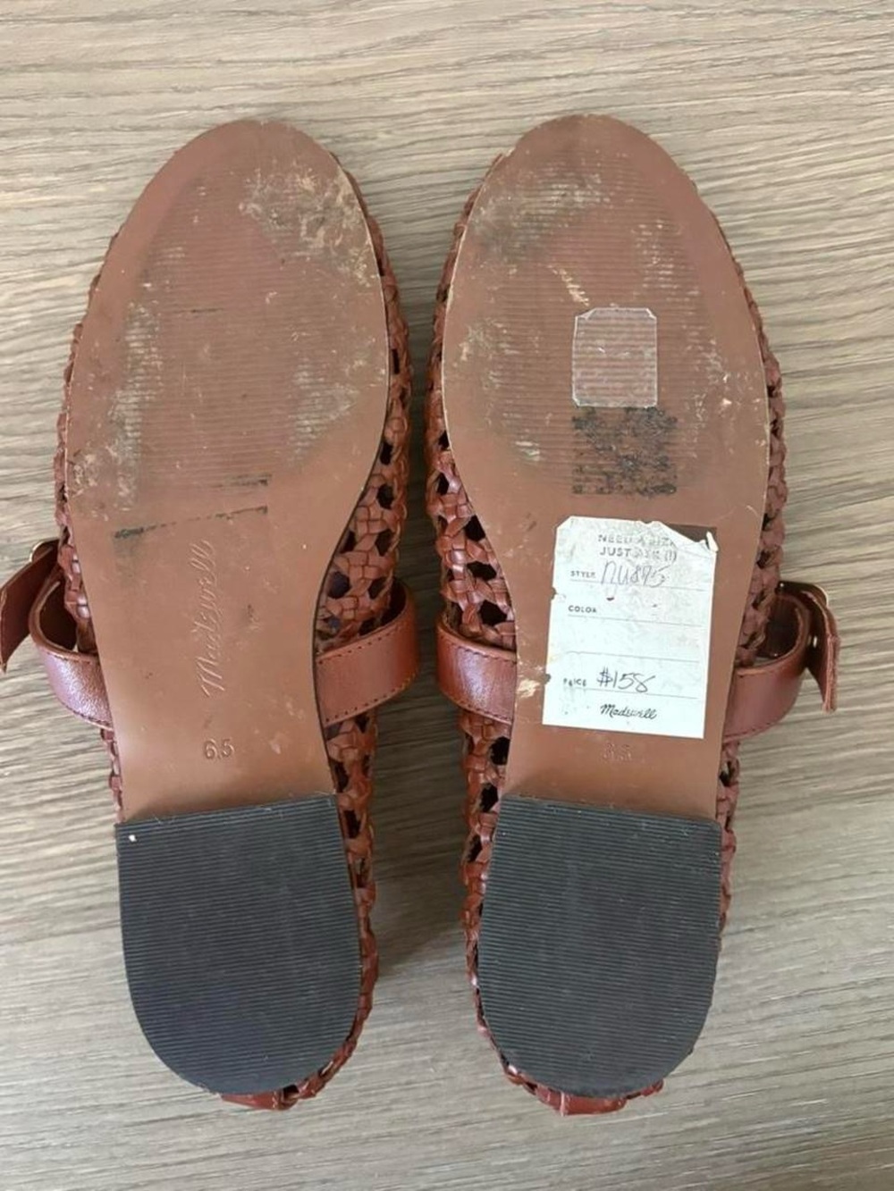 Madewell • Remy Woven Mary Jane Flats - Picture 5 of 6